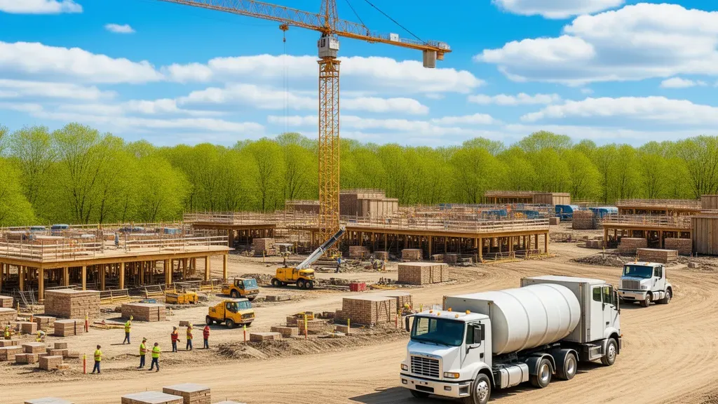 Spring Construction Scene Spring 2026 Construction Season Outlook Canada | AVANORTH