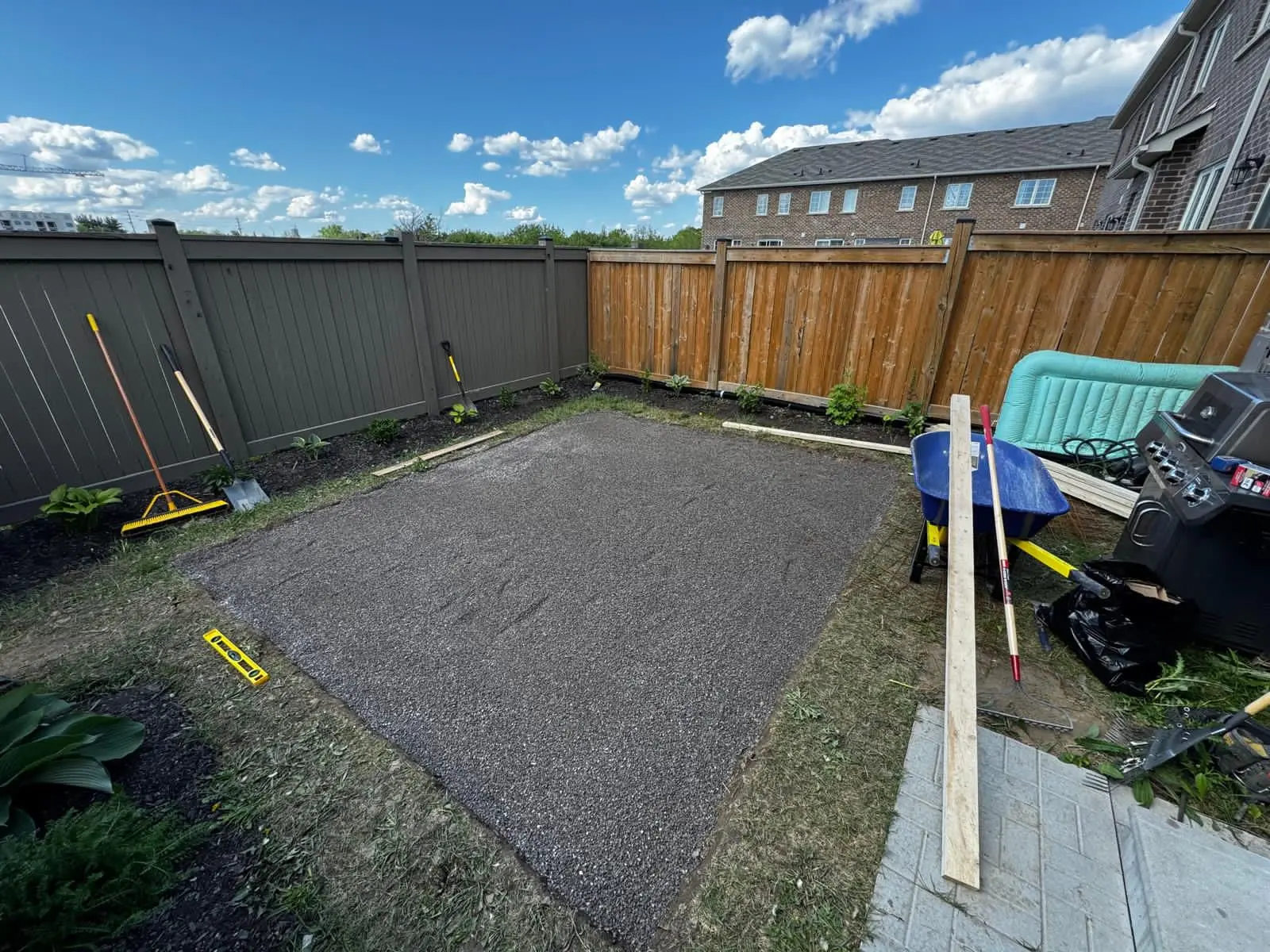 Pre-Concrete Compacted Stabilized Ground