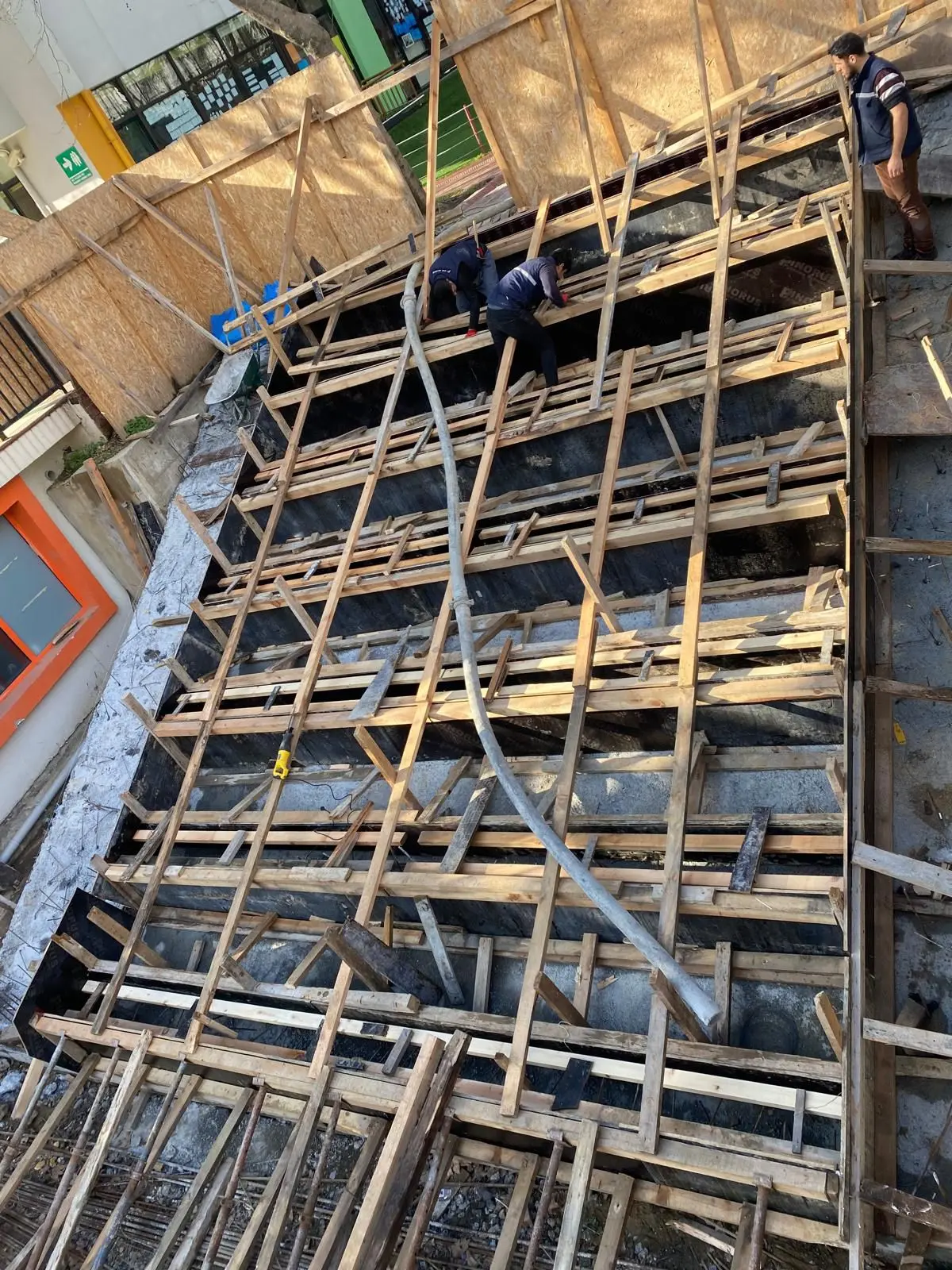 Multi-Story Building Reinforced Concrete Formwork and Reinforcement