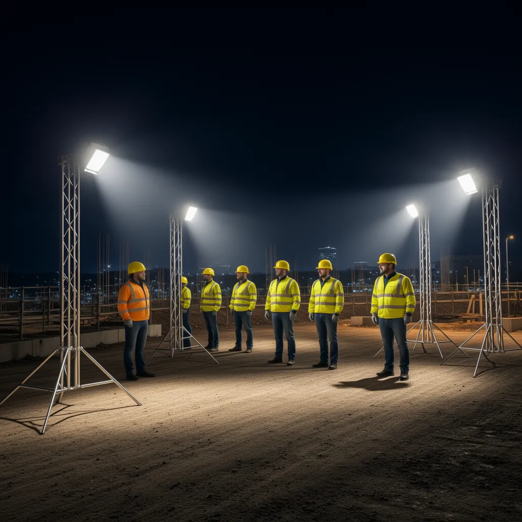 Construction Site Lighting Safety Guide | AVANORTH